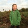 CHILDRENS HOODED ZIP ARAN STYLE CARDIGAN WITH POCKETS|KIDS|Irish Handcrafts 3