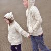 CHILDRENS HOODED ZIP ARAN STYLE CARDIGAN WITH POCKETS|KIDS|Irish Handcrafts 1