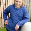 CREW NECK ARAN SWEATER FOR KIDS|Kids|Childrens Arans|Irish Handcrafts 2