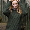 Aran Merino Crew Neck Sweater