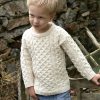 CREW NECK ARAN SWEATER FOR KIDS|Kids|Childrens Arans|Irish Handcrafts 1