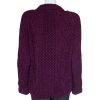 Irish Traditional Handknitted Aran Fisherman's Cardigan|Irish Handcrafts 2