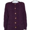 Hand Knit Irish Fishermans Cardigan|Handknitted Arans|Irish Handcrafts 1