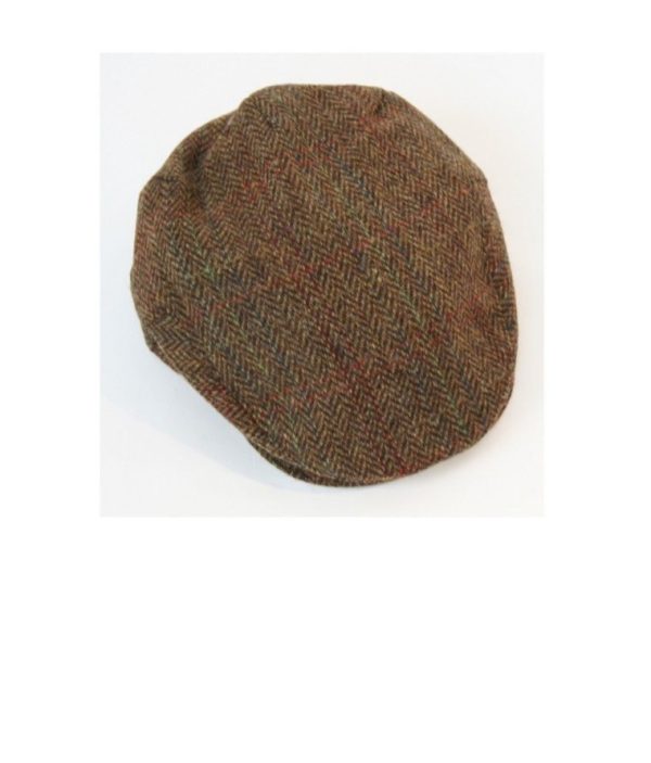 Tweed Cap Brown Herringbone TCJ05
