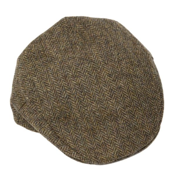 Tweed Cap Brown Herringbone TCJ05|Irish Tweed Caps| Irish Handcrafts