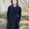 Aran Style Large Collar Coat|Aran Knitwear Specials|Irish Handcrafts -1