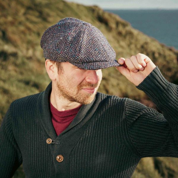 8 Piece Tweed Cap H27