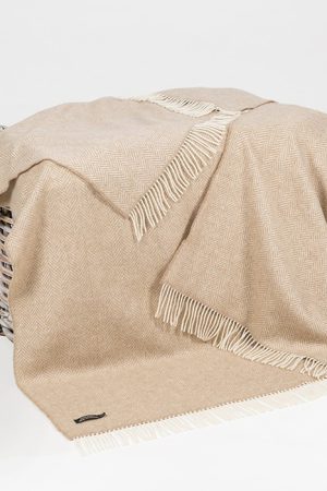 Merino Cashmere Throw Ref 1475|Irish Made Throws|Irish Handcrafts