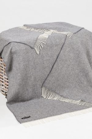 Merino Cashmere Throw Ref 1474|Irish Made Throws|Irish Handcrafts 1
