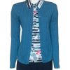 Castle of Ireland Sea Green Baby Cable Cardigan|Castle Knitwear|Irish Handcrafts -2