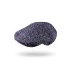 Tweed Cap Blue Herringbone Donegal TCH27