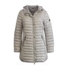 Barbara Lebek Reversible Long Jacket with Hood Outerwear Irish Handcrafts -1