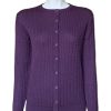 Castle Knitwear Grape Baby Cable Lumber Cardigan|Castle Knitwear|Irish Handcrafts 1
