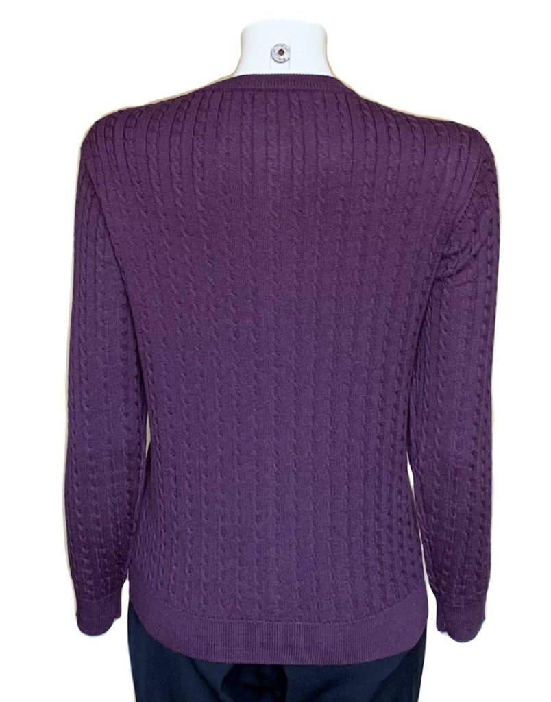 Castle Knitwear Grape Baby Cable Lumber Cardigan|Castle Knitwear|Irish Handcrafts 2