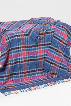 Merino Cashmere Throw 1454|Irish Made Throws|Irish Handcrafts -1