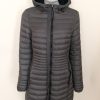 Lebek Reversible Long Jacket Steel Grey|Lebek Outerwear|Irish Handcrafts 1