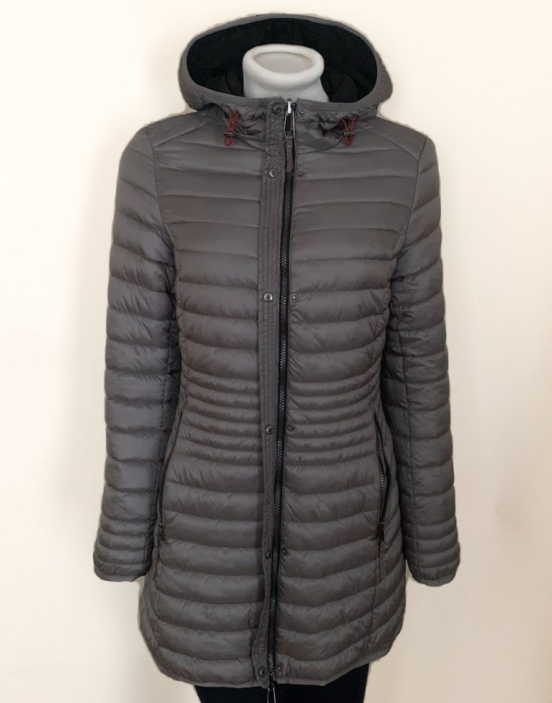 Lebek Reversible Long Jacket Steel Grey|Lebek Outerwear|Irish Handcrafts 1