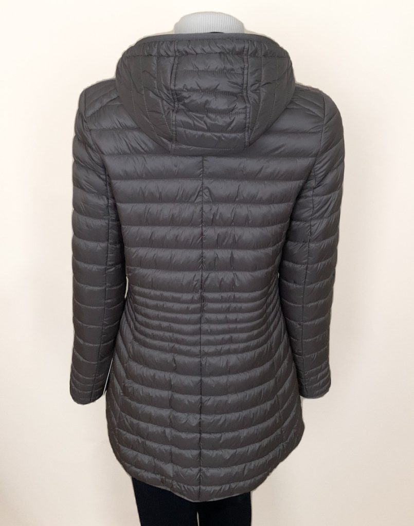 Lebek Reversible Long Jacket Steel Grey|Lebek Outerwear|Irish Handcrafts 2
