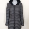 Lebek Reversible Long Jacket Steel Grey|Lebek Outerwear|Irish Handcrafts 3