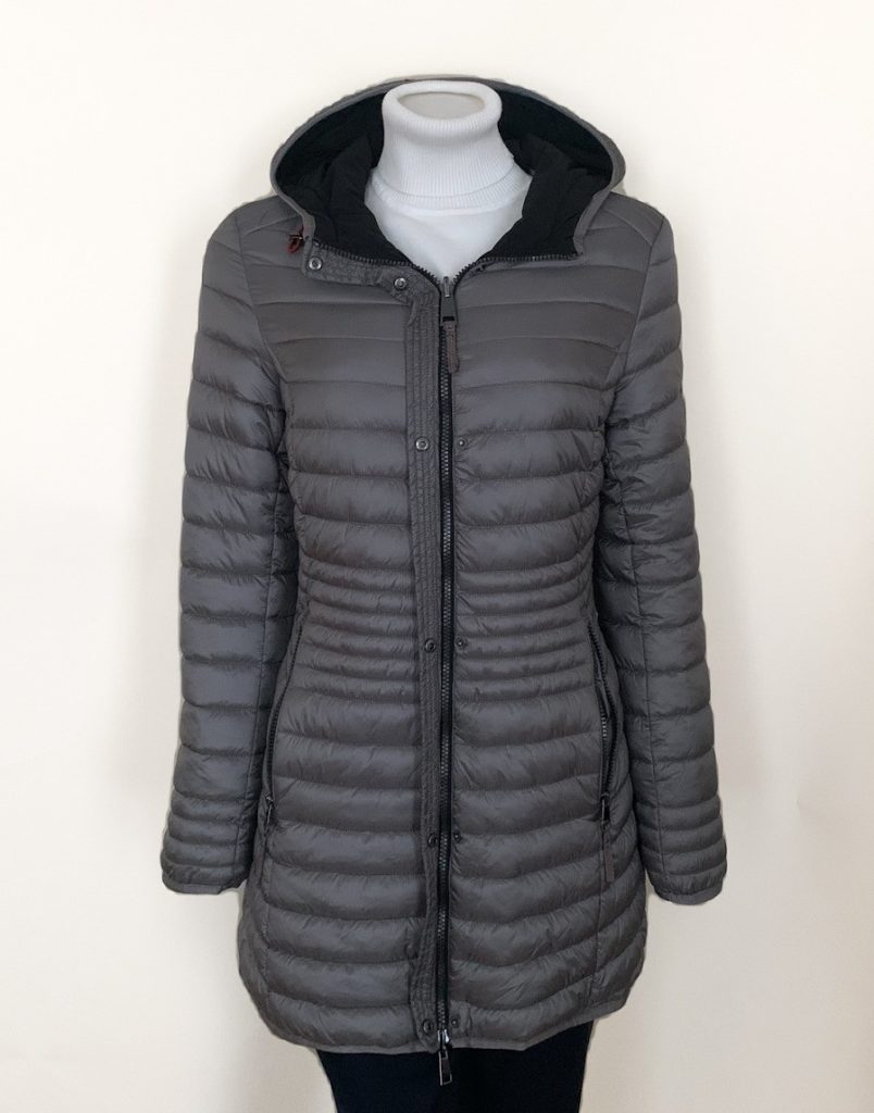 Lebek Reversible Long Jacket Steel Grey|Lebek Outerwear|Irish Handcrafts 3