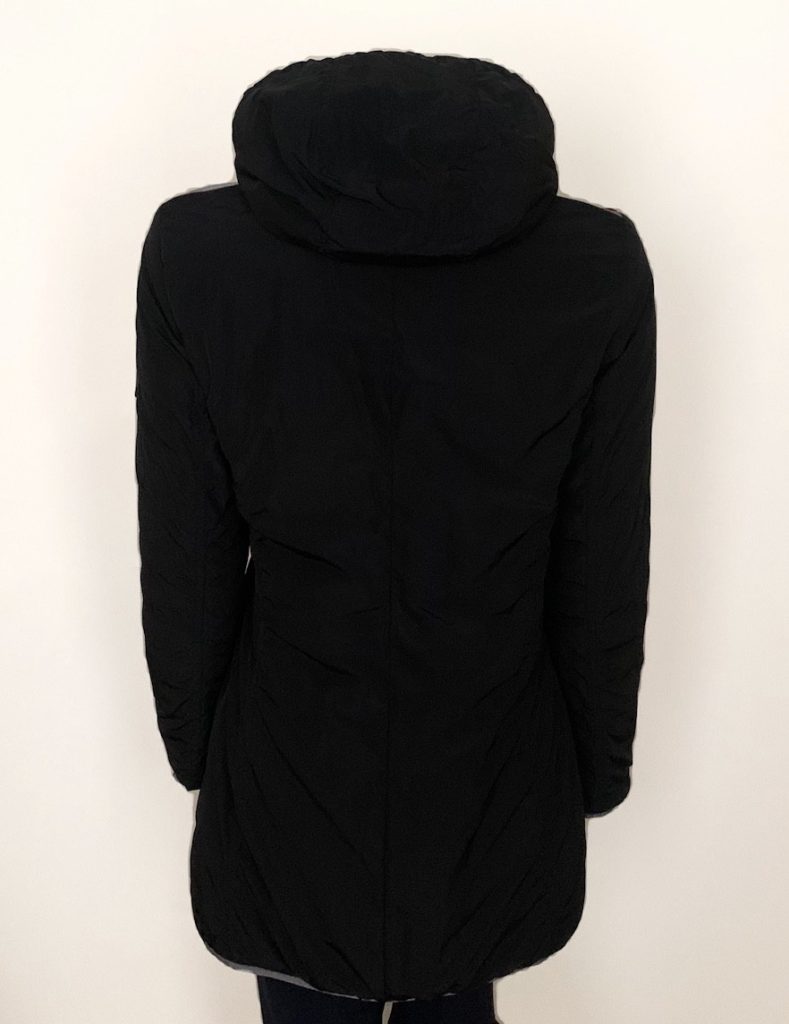 Lebek Reversible Long Jacket Steel Grey|Lebek Outerwear|Irish Handcrafts 5