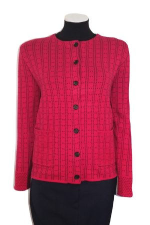 Castle Knitwear Sangria Jacquard Cardigan|Castle of Ireland|Irish Handcrafts 1