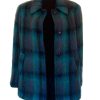 Donegal Design Short Mohair Coat Blue|Irish Made|Irish Handcrafts 2