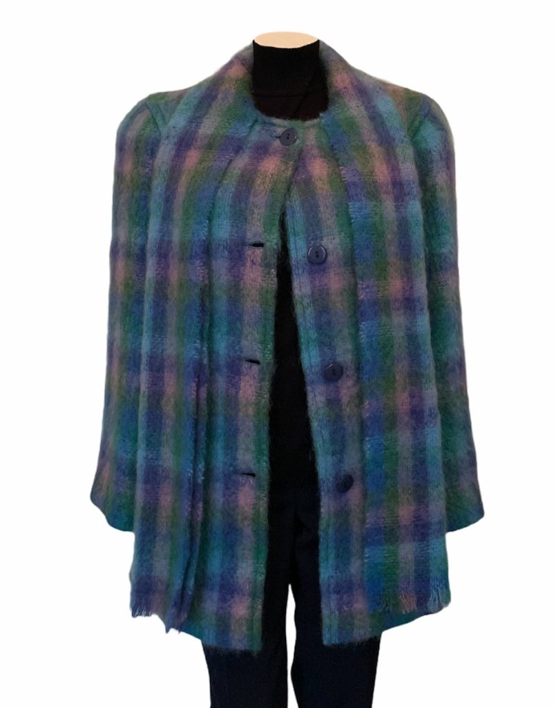 Donegal Design Mohair Coat With Scarf|Mohair Coats|Irish Handcrafts 1