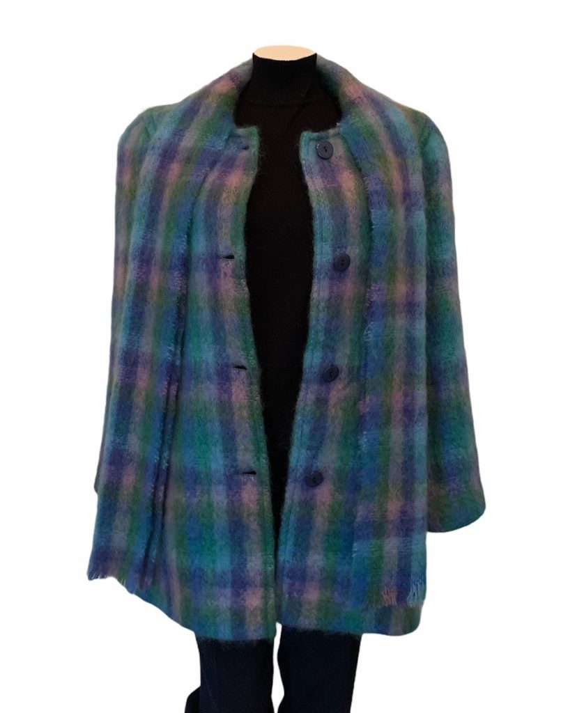 Donegal Design Mohair Coat With Scarf|Mohair Coats|Irish Handcrafts 2