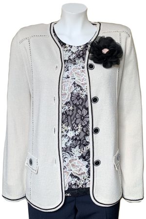 Classic Style Knit Jacket|Ladies Knitwear| Irish Handcrafts 1