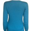 Castle Knitwear Sea Green V Neck Sweater|Castle Knitwear|Irish Handcrafts 2