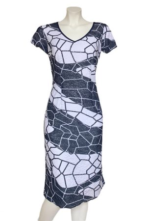Mosaic Print Summer Dress|Irish Handcrafts 1