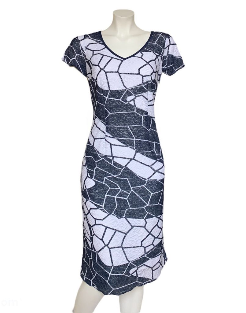 Mosaic Print Summer Dress|Irish Handcrafts 1