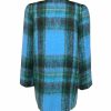 Donegal Design Mohair Green & Blue Coat With Scarf|Irish Handcrafts 2