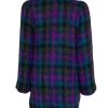 Donegal Design Mohair Purple Coat With Scarf|Irish Handcrafts 2