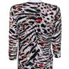 Barbara Lebek Zebra Print Top|Tops Blouses & Accessories|Irish Handcrafts 2