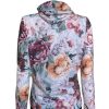 Olga Santoni Floral Print Sweater with Detachable Cowl Neck|Irish Handcrafts 3