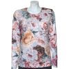 Olga Santoni Floral Print Sweater with Detachable Cowl Neck|Irish Handcrafts 2