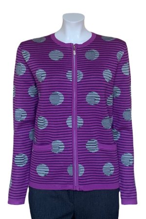 Castle of Ireland Zip Up Cardigan|Ladies Knitwear|Irish Handcrafts 1
