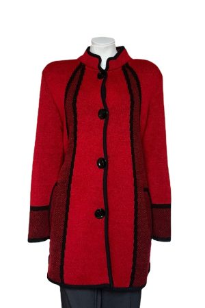 Button Up Flared Jacket |Jackets|Womens Fashion|Irish Handcrafts 1