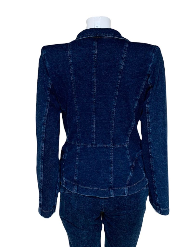 Button Up Denim Jacket|Irish Handcrafts 3