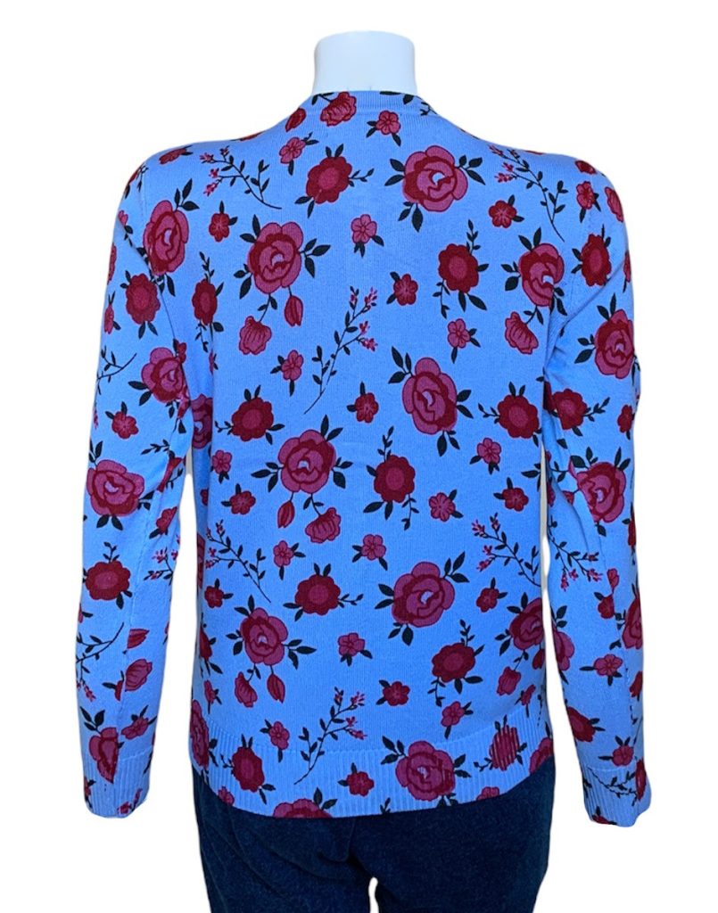 Castle Floral Button up Cardigan|Ladies Knitwear|Irish Handcrafts 2