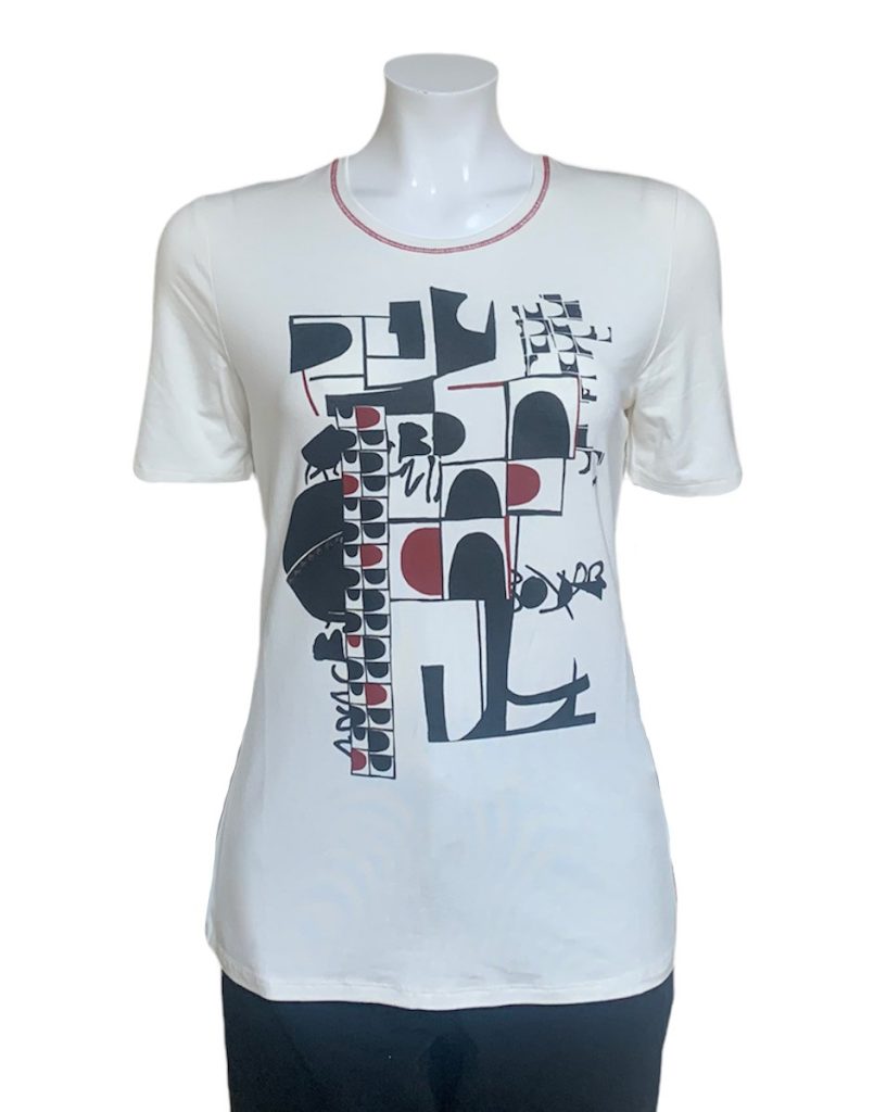 Barbara Lebek Zebra Print Jacket & T-shirt Set|Lebek |Irish Handcrafts 4