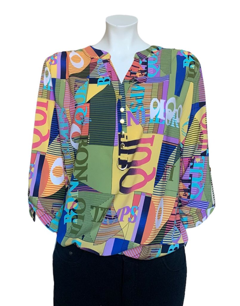 Print Overblouse|Irish Handcrafts 1