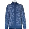 Castle Knitwear High Neck Jacquard Jacket|Ladies Knitwear|Irish Handcrafts 1