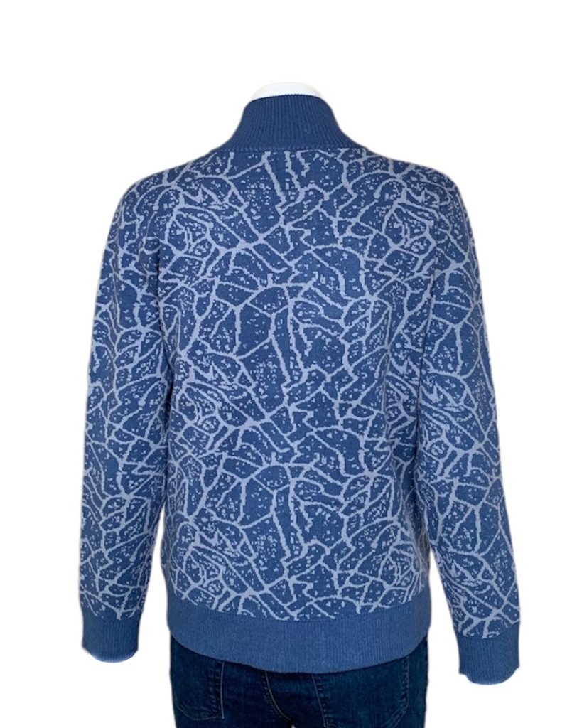 Castle Knitwear High Neck Jacquard Jacket|Ladies Knitwear|Irish Handcrafts 2