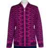 Castle Knitwear Cotton Enriched Jacqard Jacket|Women|Irish Handcrafts 1