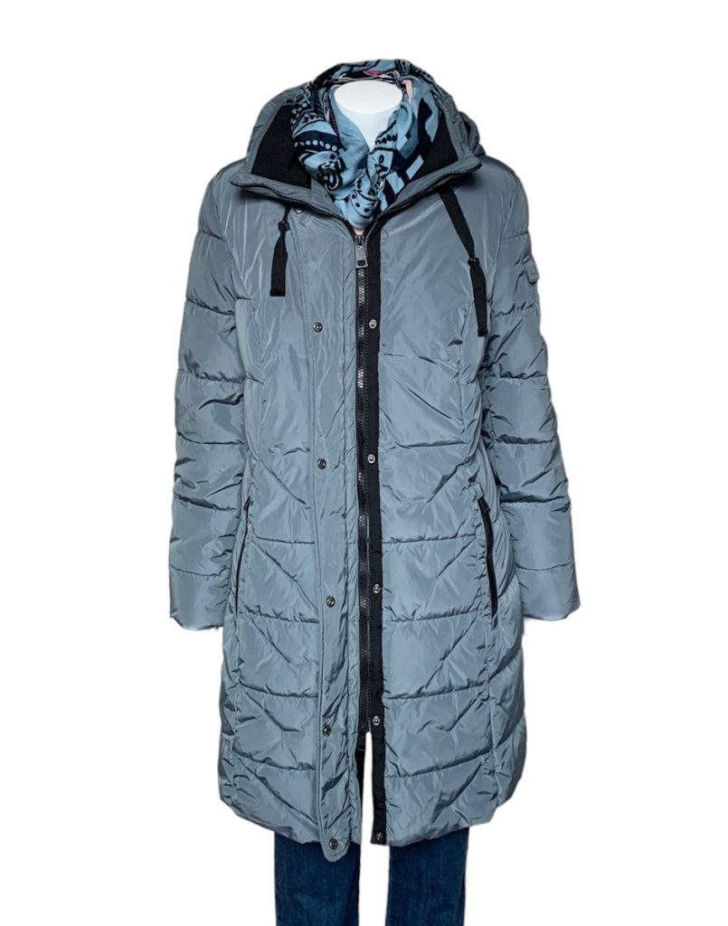 Lebek Quilted Coat With Hood