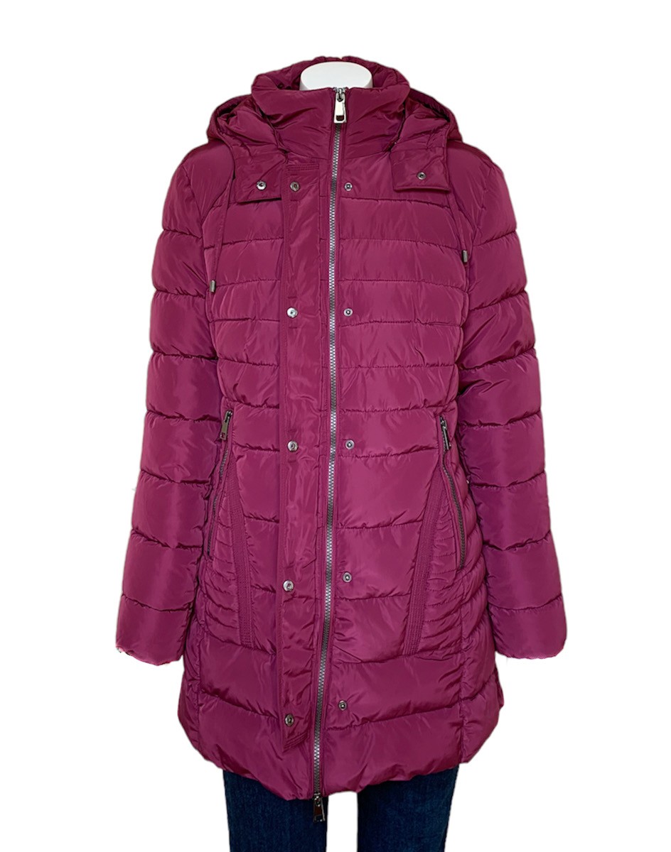 Lebek Quilted Coat With Hood Irish Handcrafts