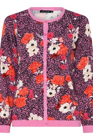 Floral Print Button Up Cardigan|Micha Clothing|Irish Handcrafts 1